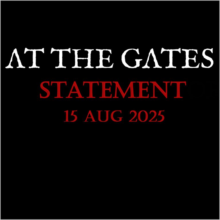 AT THE GATES Share Health Update on Vocalist Tomas Lindberg and News on Upcoming Album