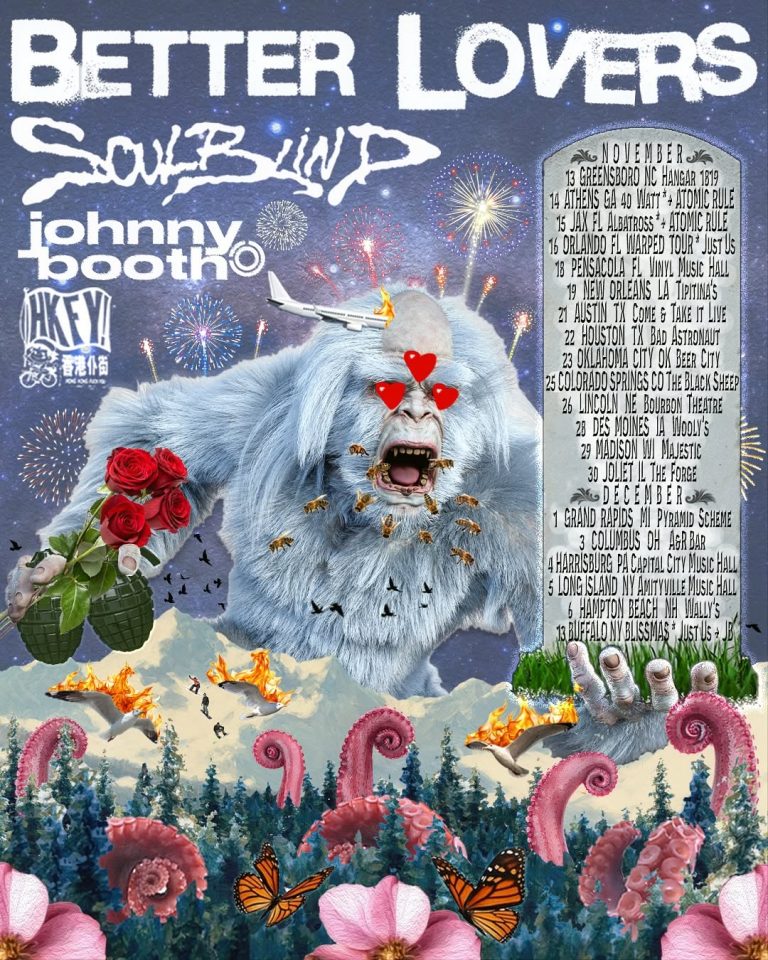 Better Lovers announce winter U.S. tour with Soul Blind, Atomic Rule