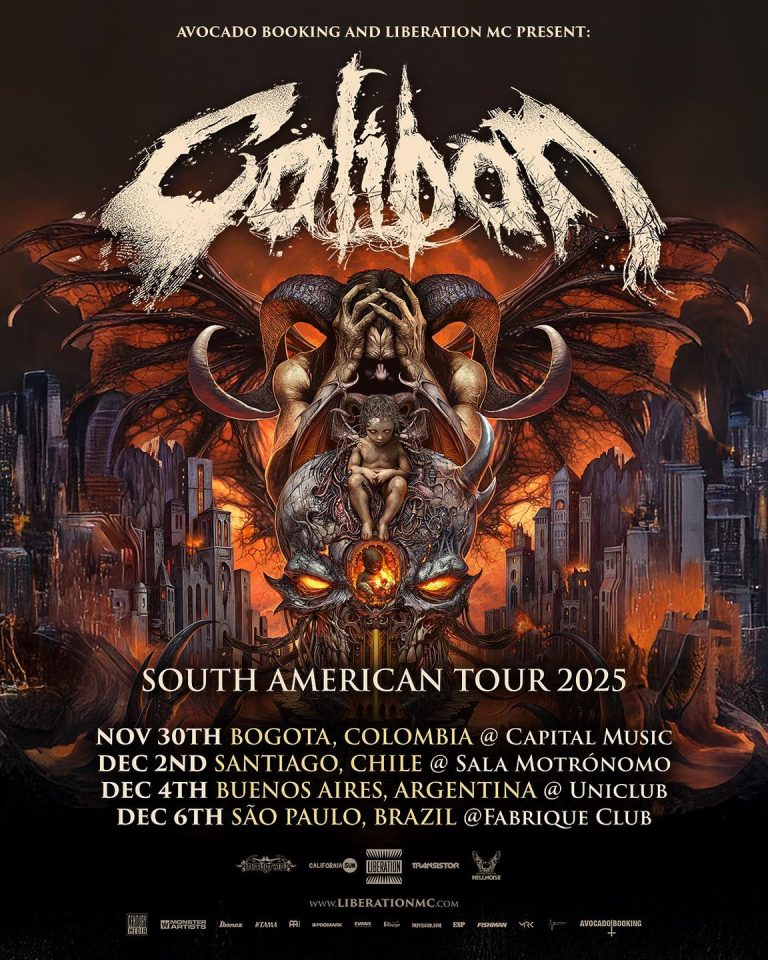 Caliban Announce First South American Tour In 15 Years