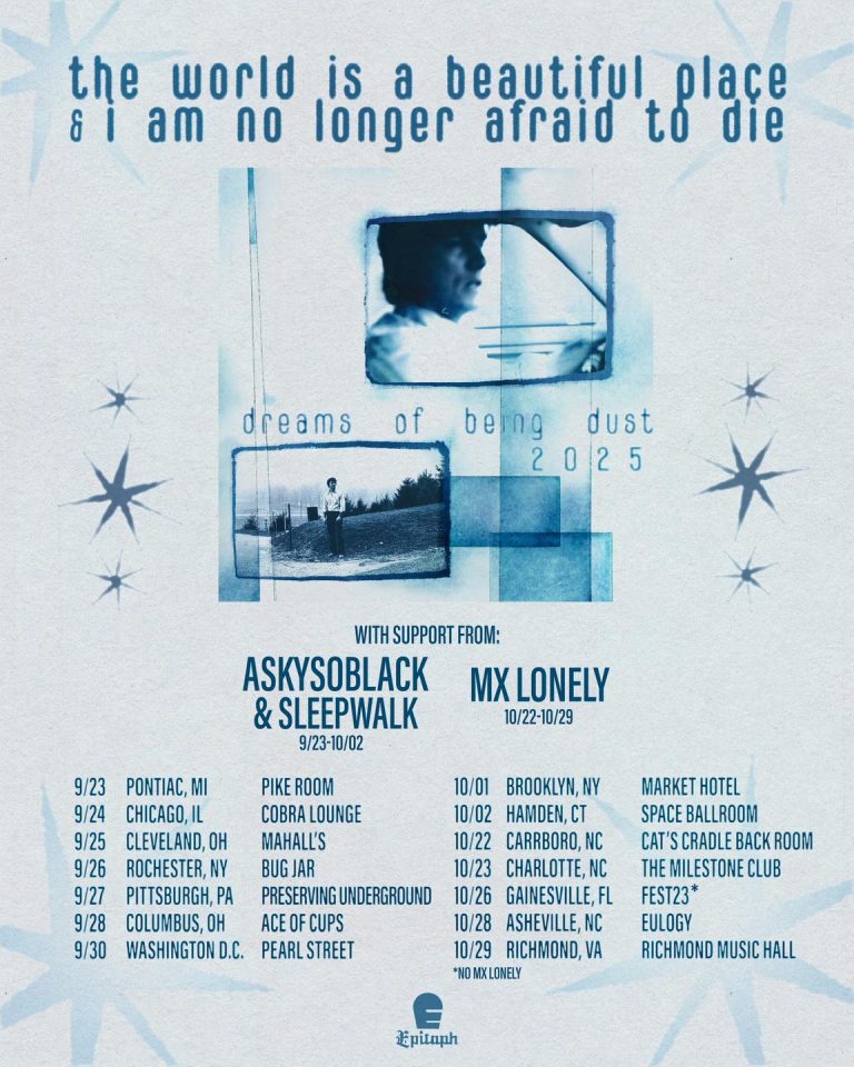 The World is a Beautiful Place & I Am No Longer Afraid to Die Announce Fall 2025 Tour