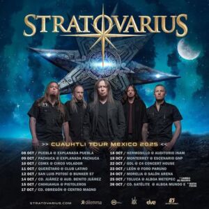 STRATOVARIUS Announce Mexico Tour For October 2025