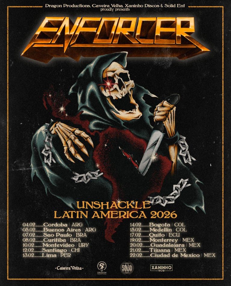 Enforcer Touring Latin America In February