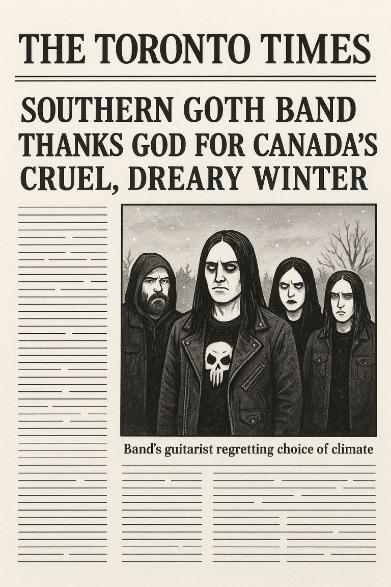 US Doom Band Relocates to Canada to Suffer Properly