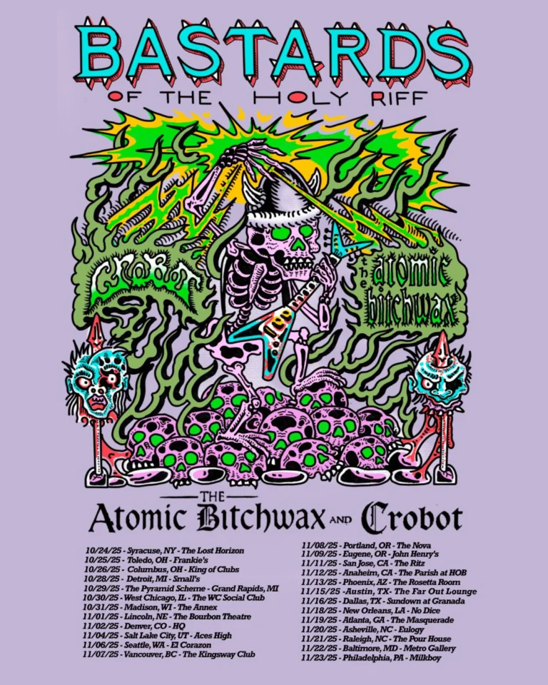 CROBOT Announce “Bastards Of The Holy Riff” Fall 2025 US Tour