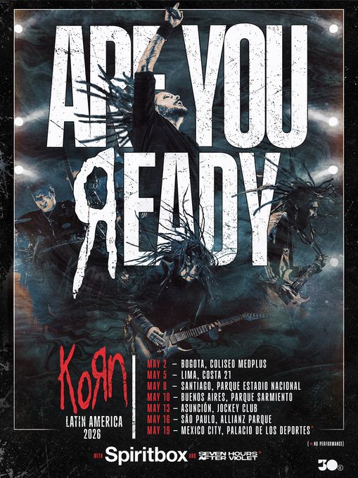 KORN have announced their first 2026 Latin American tour dates