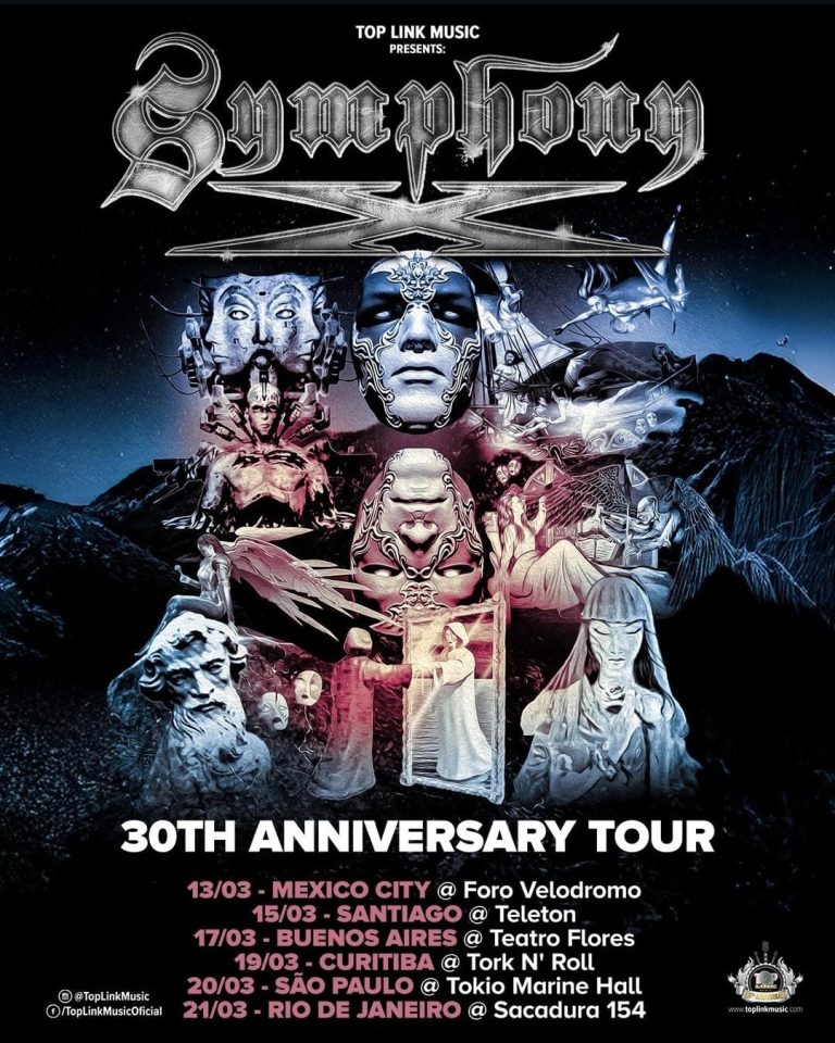 Symphony X Confirmed Latin American Tour Dates