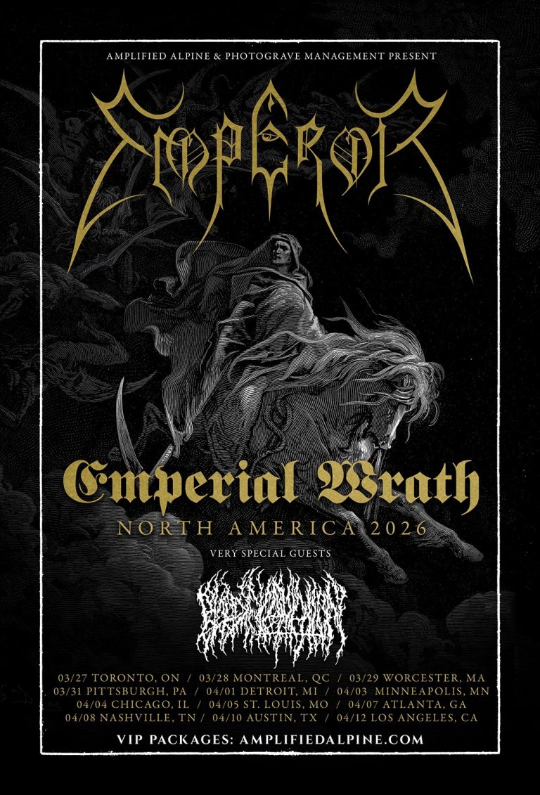 EMPEROR Announces North American Tour With BLOOD INCANTATION