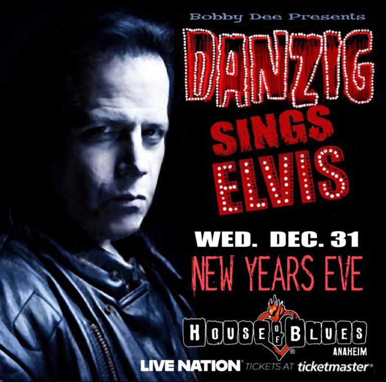 GLENN DANZIG Rings In the New Year With a Special ‘Danzig Sings Elvis’ Show at Anaheim’s House of Blues