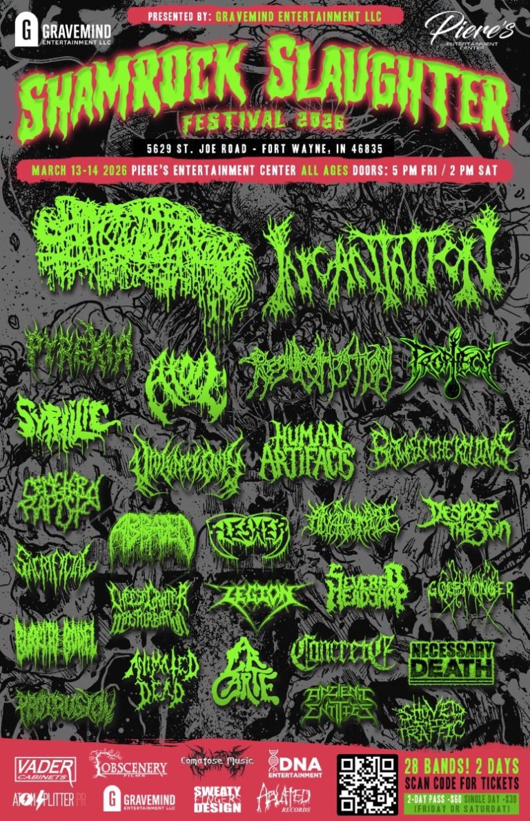 Shamrock Slaughter 2026 Announces Final Lineup