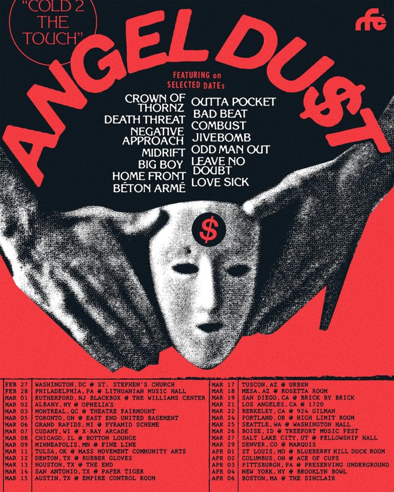 ANGEL DU$T Announce Spring North American Tour With Enough Support Bands To Start Their Own Festival
