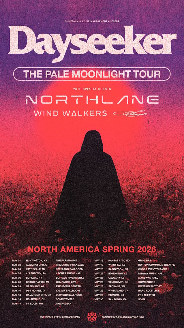 DAYSEEKER Announce Spring 2026 North American Tour