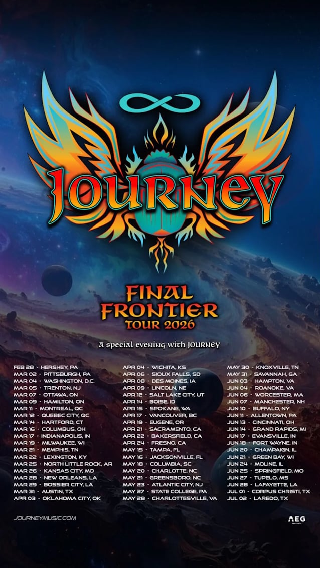 JOURNEY Announces “Final Frontier” North American Farewell Tour