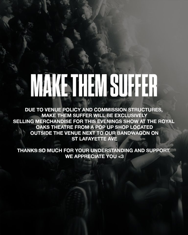 “Merch Cuts Are Killing Touring — And Fans Are Paying the Price