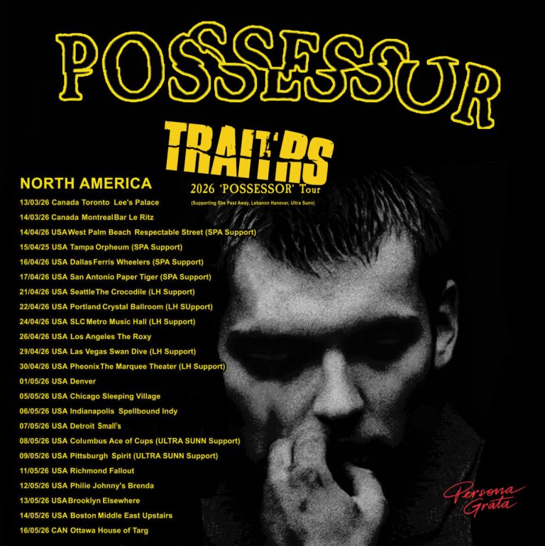 TRAITRS Announce 2026 North American Tour