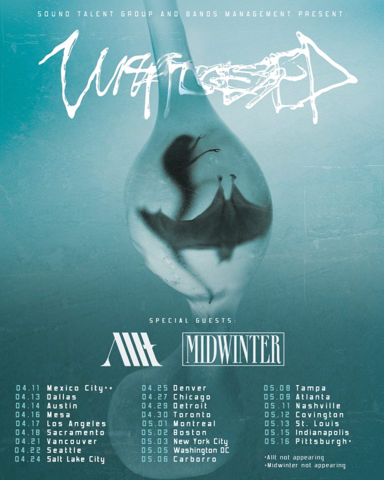UNPROCESSED Announce 2026 North American Tour with ALLT and MIDWINTER