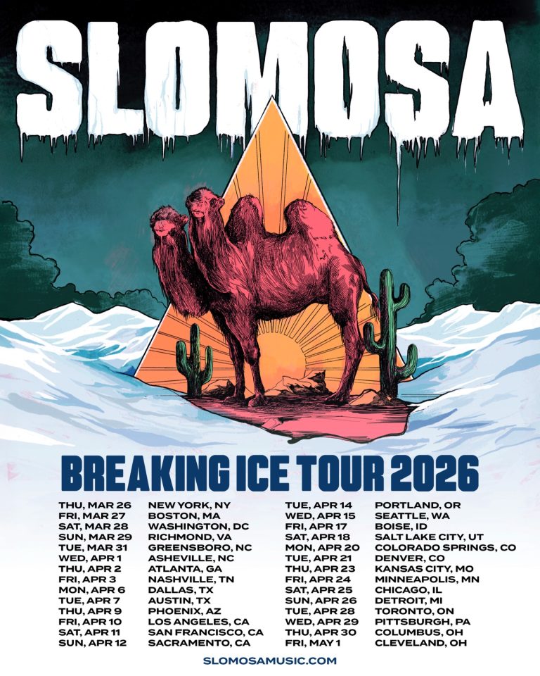 SLOMOSA Announce North American “Breaking Ice” Tour 2026