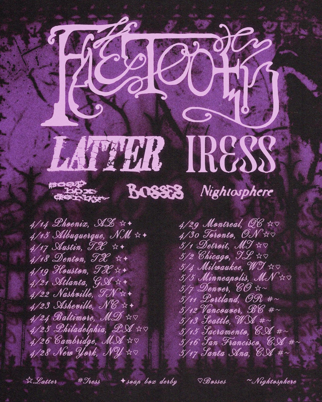 Faetooth Announce Spring 2026 North American Tour