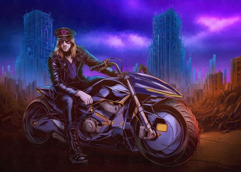 Interview with CARPENTER BRUT: “Because of social media and all the idiots on it, I give it maybe ten years before civil wars break out in Western societies”