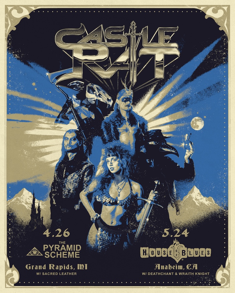 CASTLE RAT Announce Special Spring Headline Shows Amid AMON AMARTH / DETHKLOK Tour