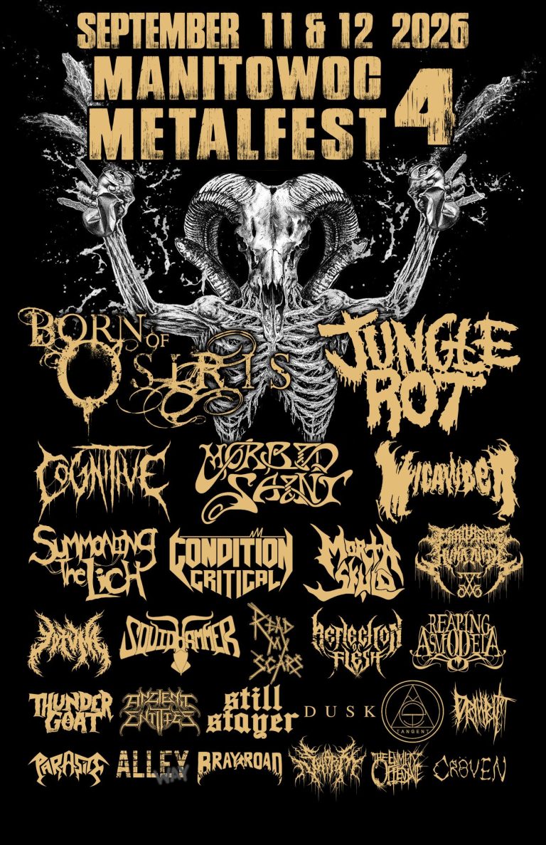 BORN OF OSIRIS, JUNGLE ROT And MORBID SAINT To Headline MANITOWOC METALFEST 4