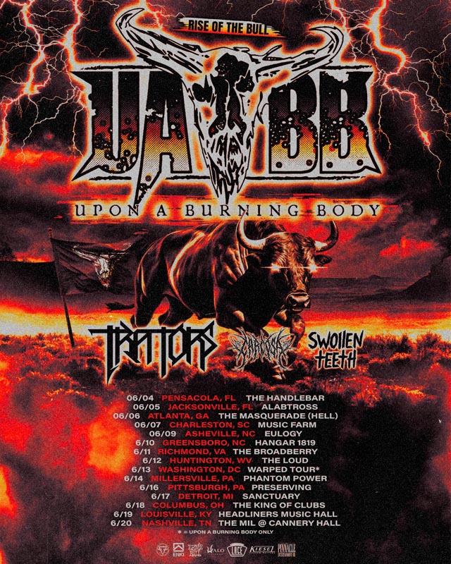 Upon A Burning Body announce June 2026 US Tour