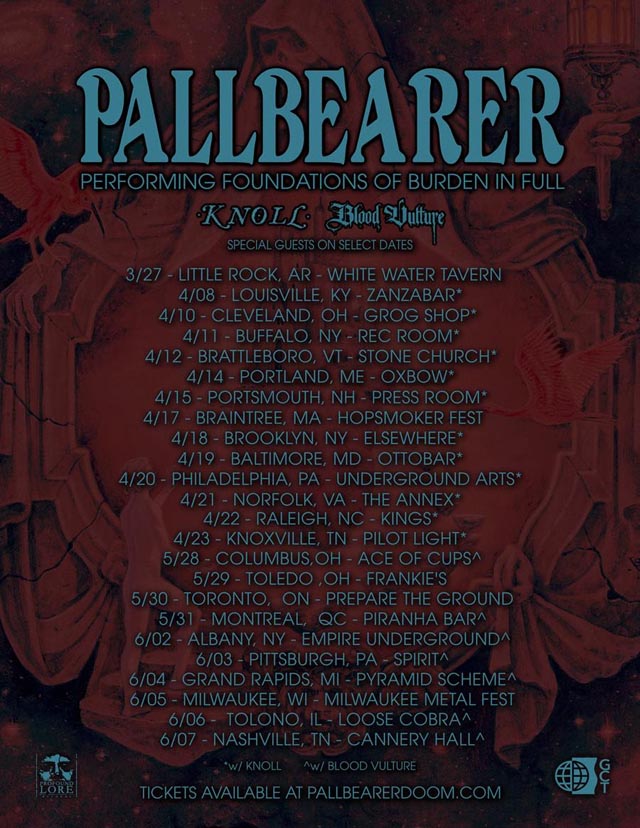 Pallbearer expand ‘Foundations of Burden’ tour with new North American dates