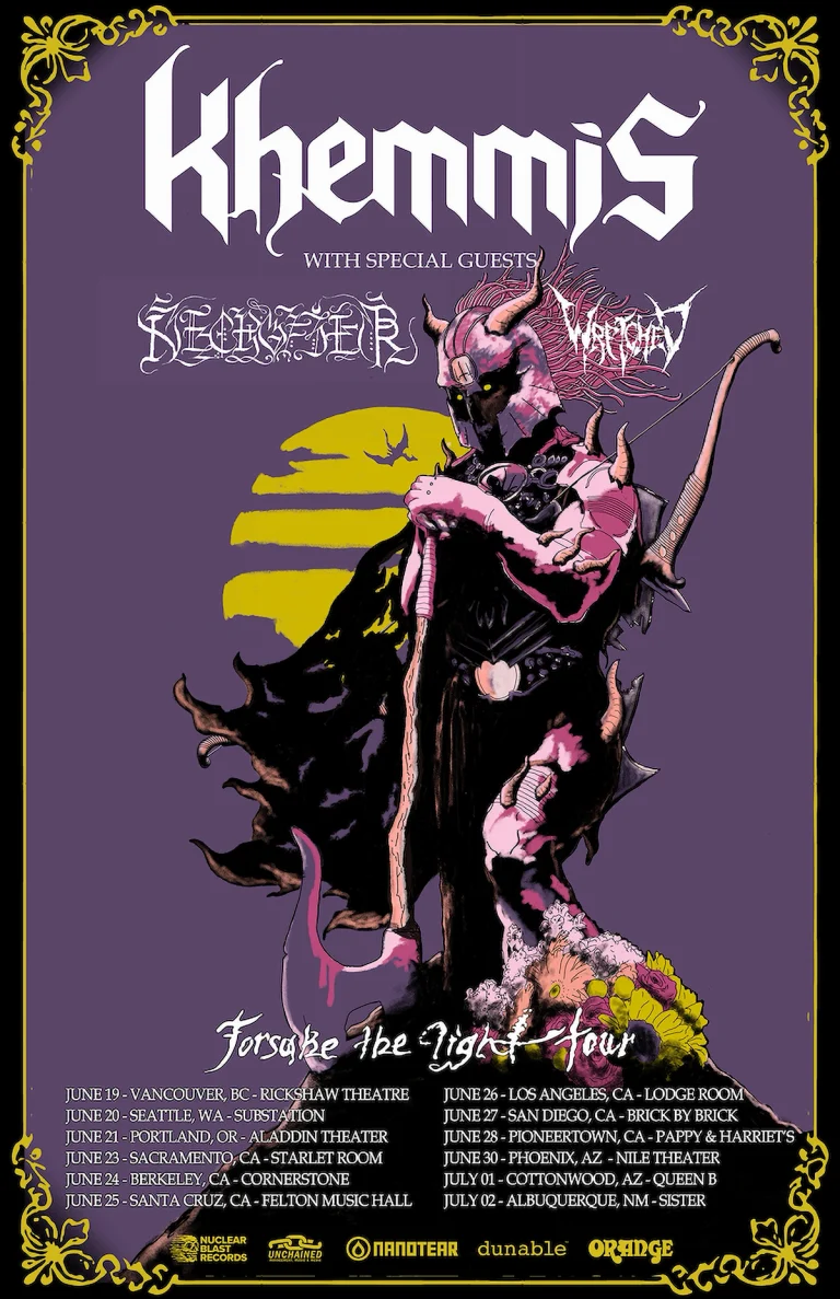 KHEMMIS Announce Summer 2026 North American Tour Run