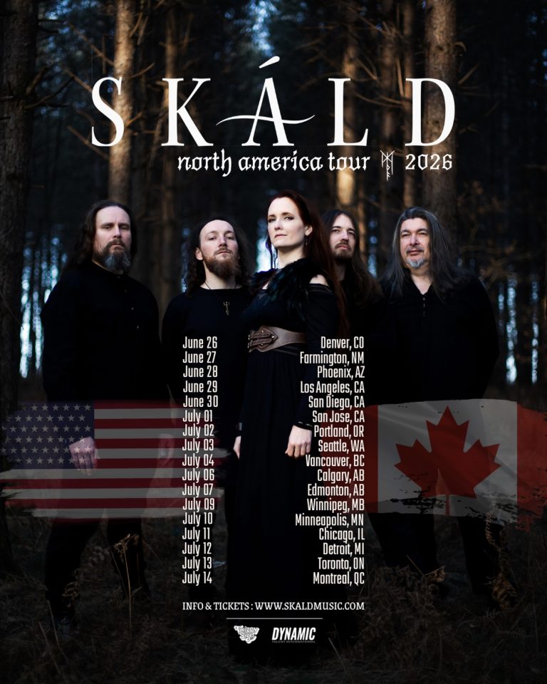 SKÁLD announce long-awaited North American tour 2026