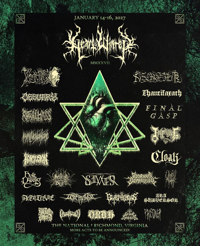 HEART OF WINTER FEST 2027 Announces First Wave Of Bands