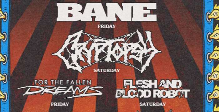 BANE, CRYPTOPSY, FLESH AND BLOOD ROBOT, And More Set For Billy Strings’ Ionia Freak Fair Metal Tent