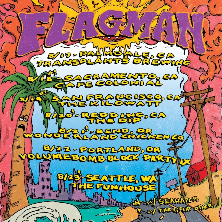 FLAGMAN Announce August West Coast Tour, Plus More Summer U.S. Dates