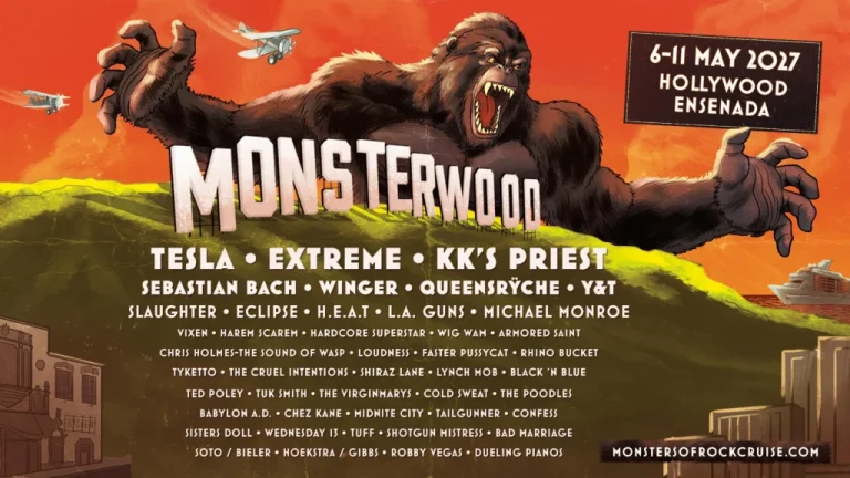 Monsters Of Rock Cruise 2027 Sets Sail With TESLA, EXTREME, KK’S PRIEST, QUEENSRŸCHE And A Whole Lot Of Ibuprofen