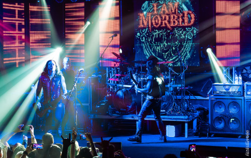 I AM MORBID band live