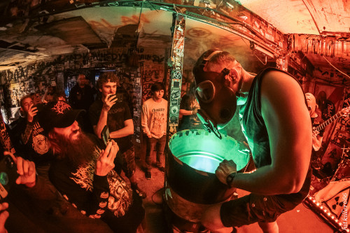 CYTOTOXIN death metal band live