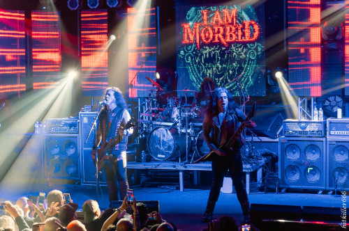 I AM MORBID band live