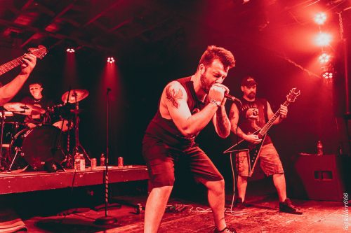 As They Perish band live