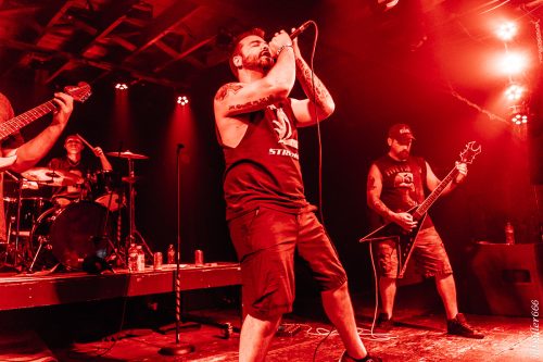 As They Perish band live