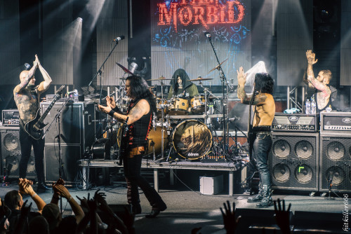 I AM MORBID band live