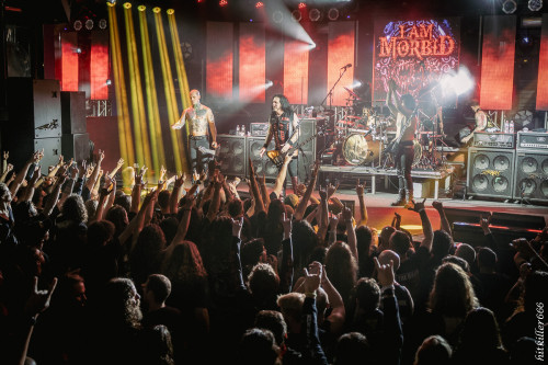 I AM MORBID band live